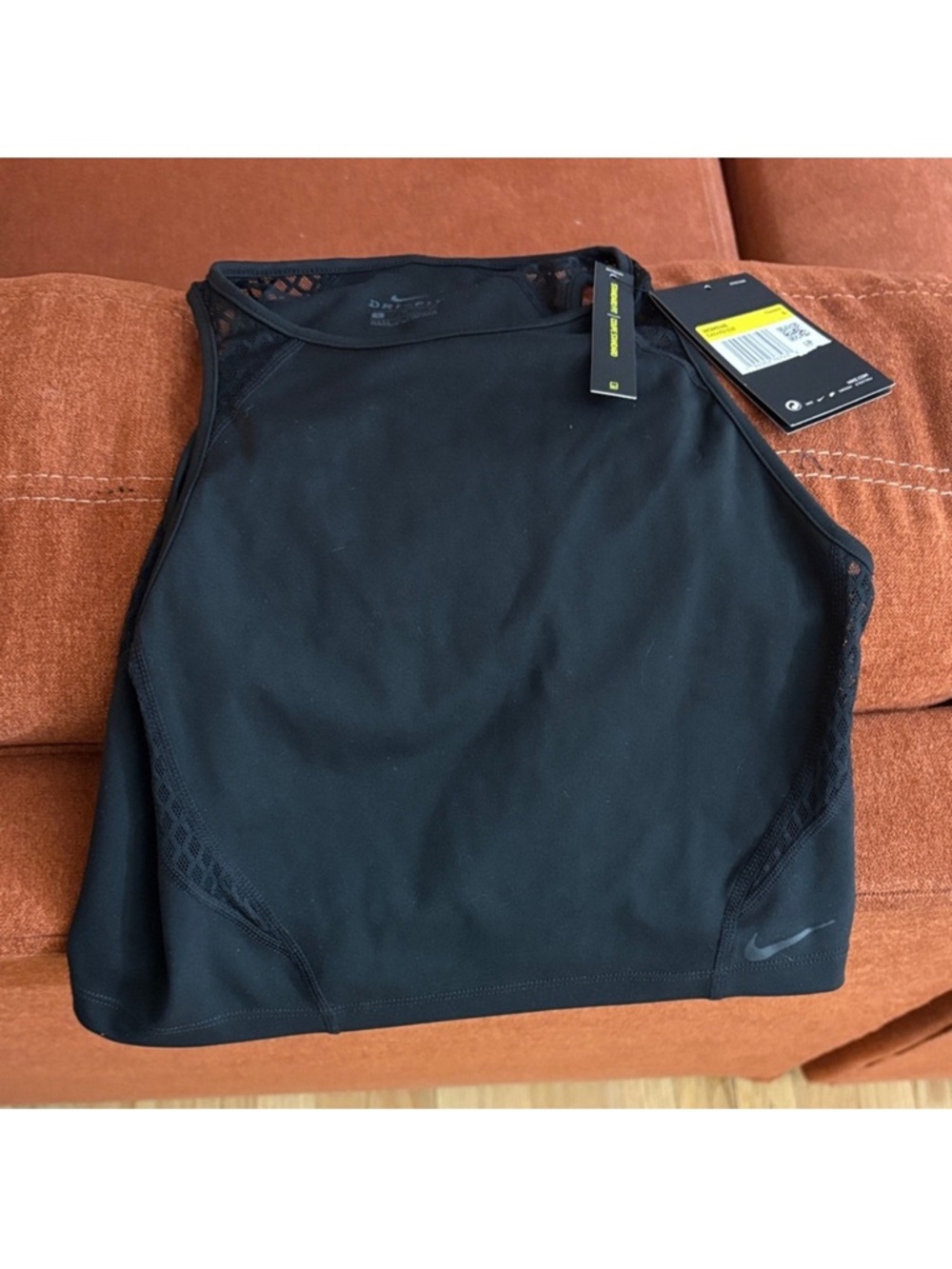 Nike Black Women's High-Neck Tank Top